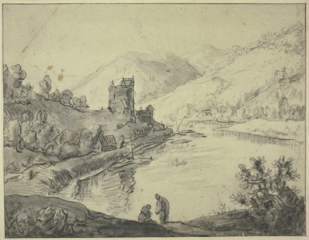 Flat Landscape 3 Wall Art by Herman Saftleven III - High-Resolution Digital Print