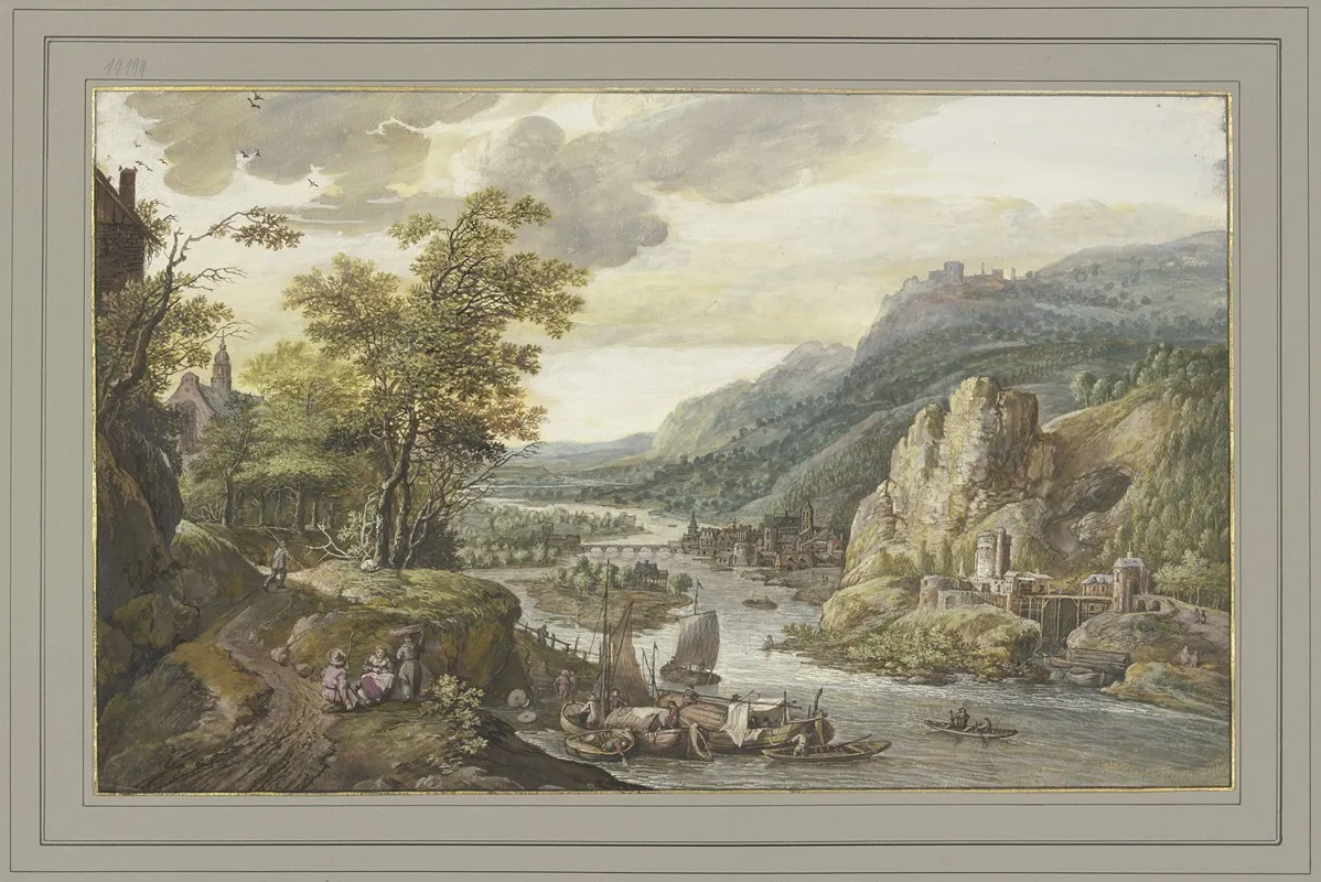 Flat Landscape 7 Wall Art by Gerrit Battem - High-Resolution Digital Print