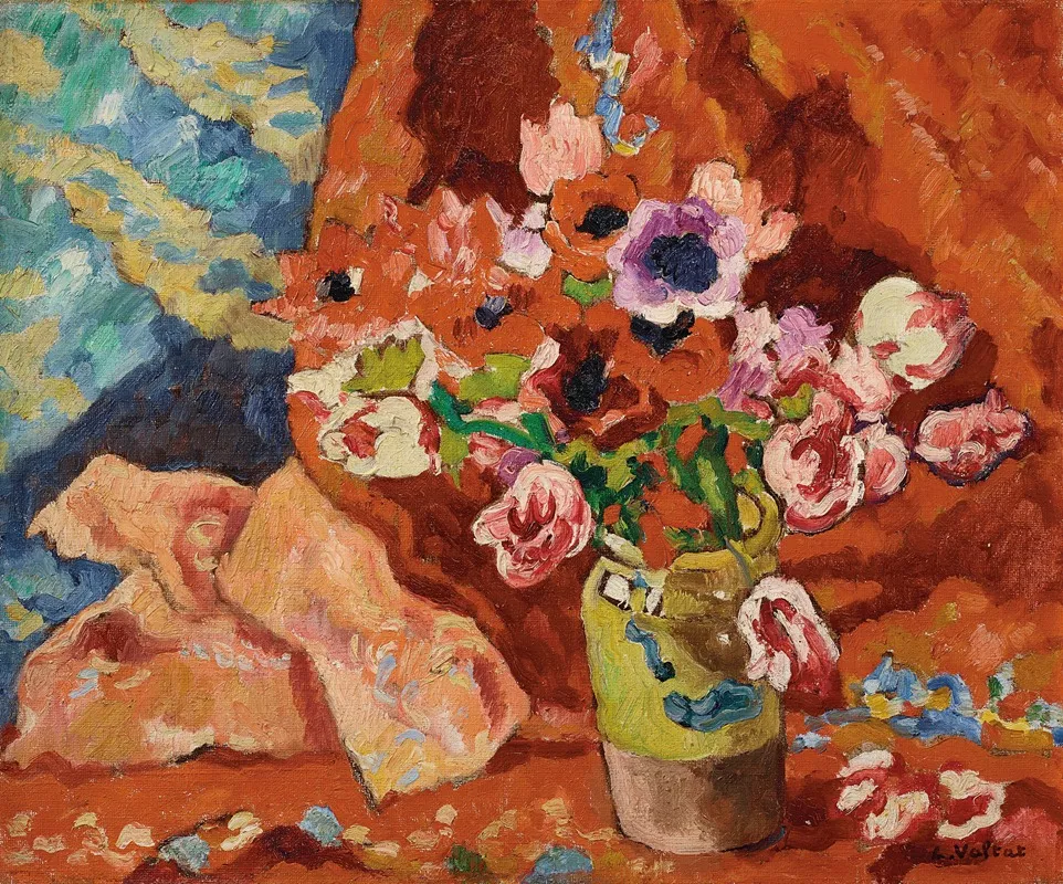 Fleurs 10 Wall Art by Louis Valtat - High-Resolution Digital Print
