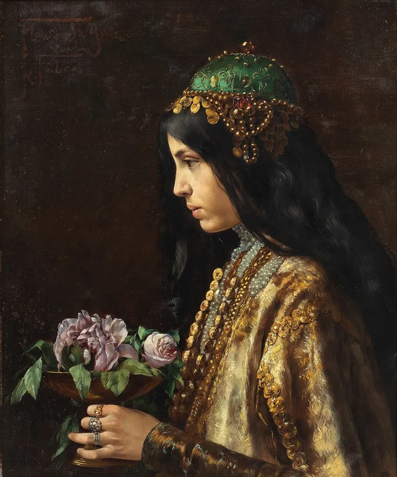 Fleurs De Jerico Wall Art by Antonio Fabrés - High-Resolution Digital Print
