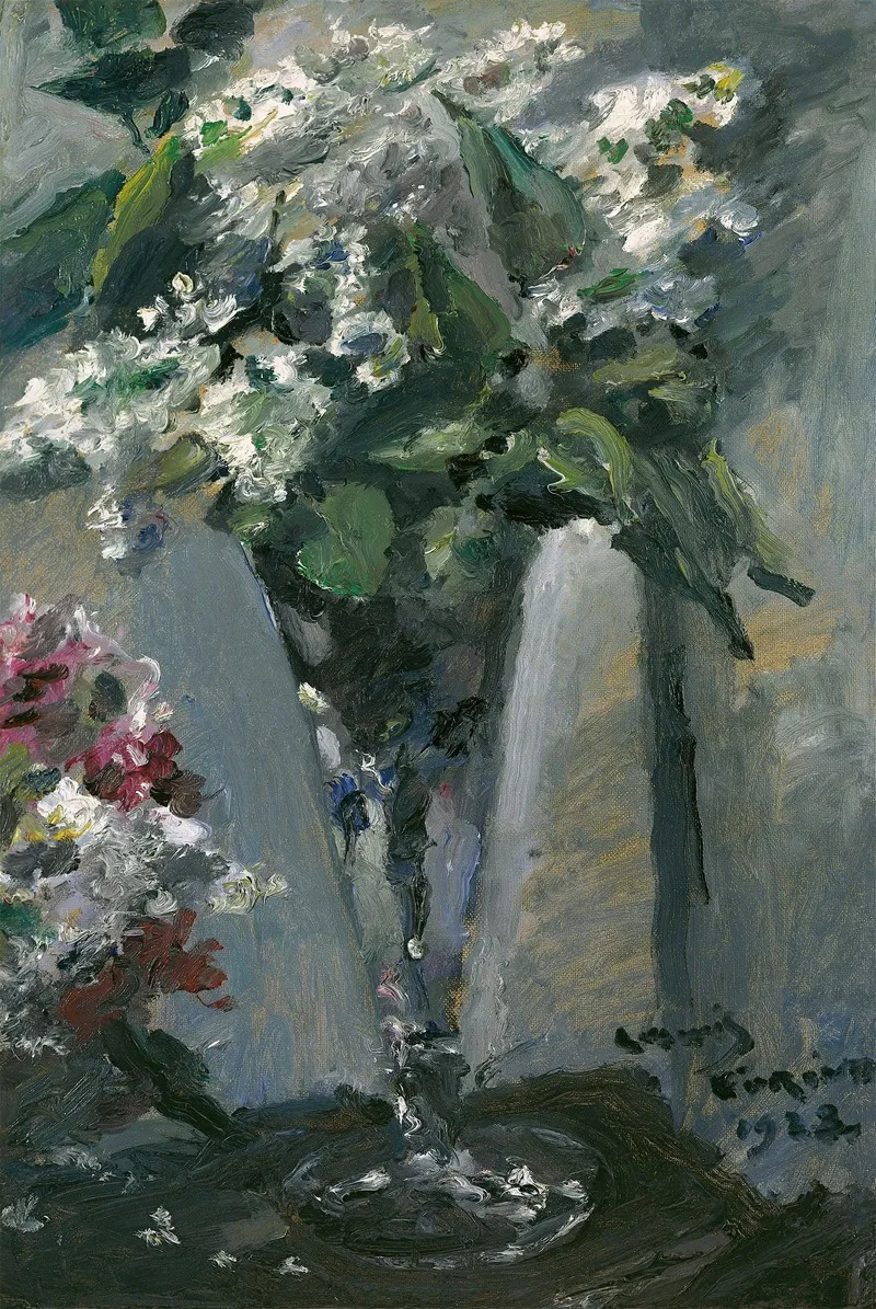 Flieder Im Kelchglas Wall Art by Lovis Corinth - High-Resolution Digital Print