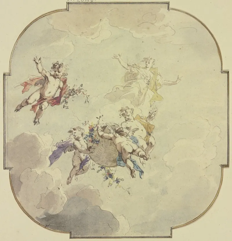 Flora And Putti