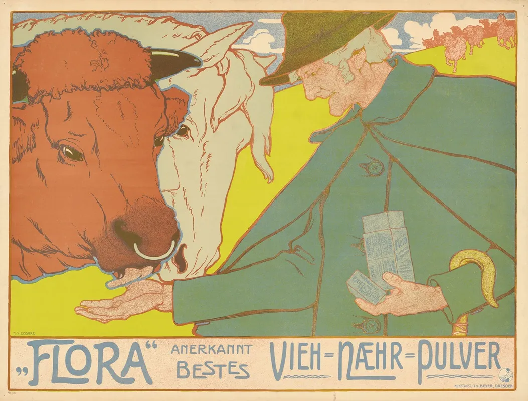 Flora Anerkannt Bestes Vieh Nahr Pulver