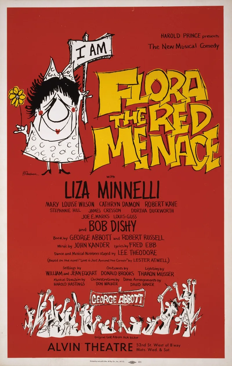 Flora The Red Menace Wall Art by H. Gardner - High-Resolution Digital Print