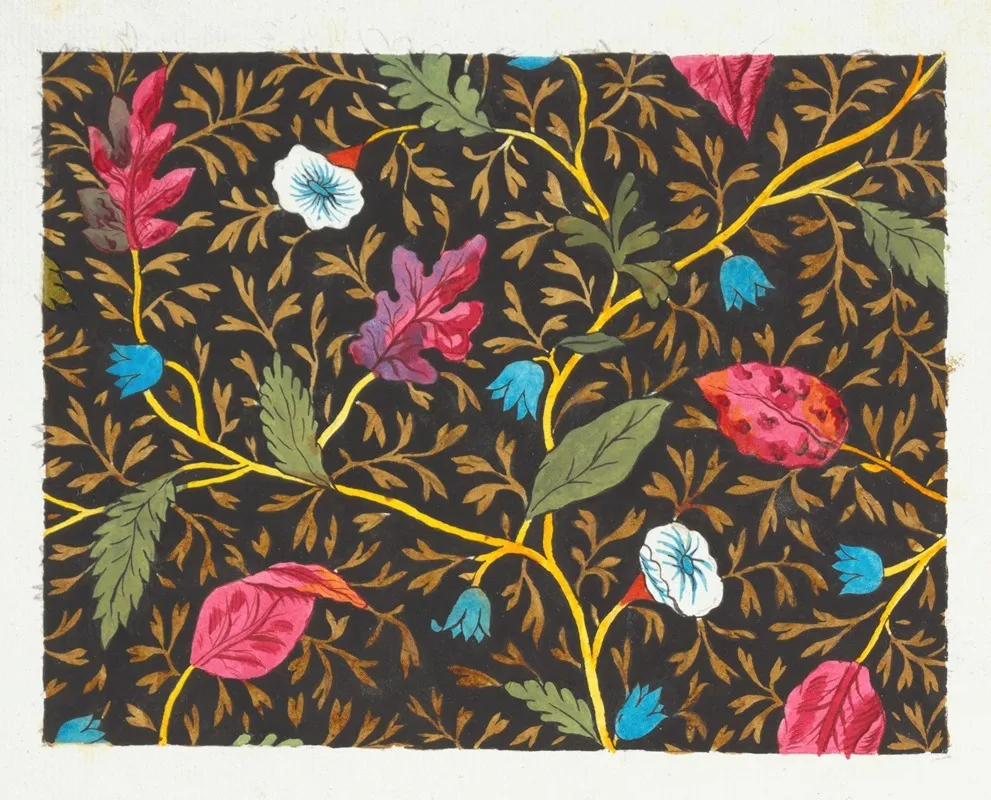 Floral Design For Printed Textile Pl Xxiv