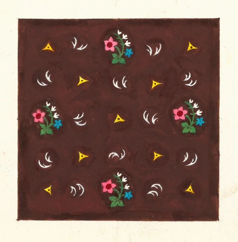 Floral Design For Printed Textile Pl Xxxvii