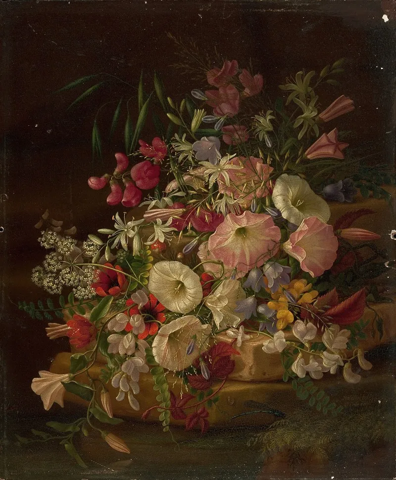 Floral Still Life 7 Wall Art by Adelheid Dietrich - High-Resolution Digital Print