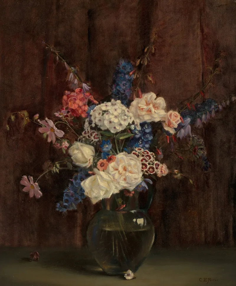 Floral Still Life 9 Wall Art by Charles Ethan Porter - High-Resolution Digital Print