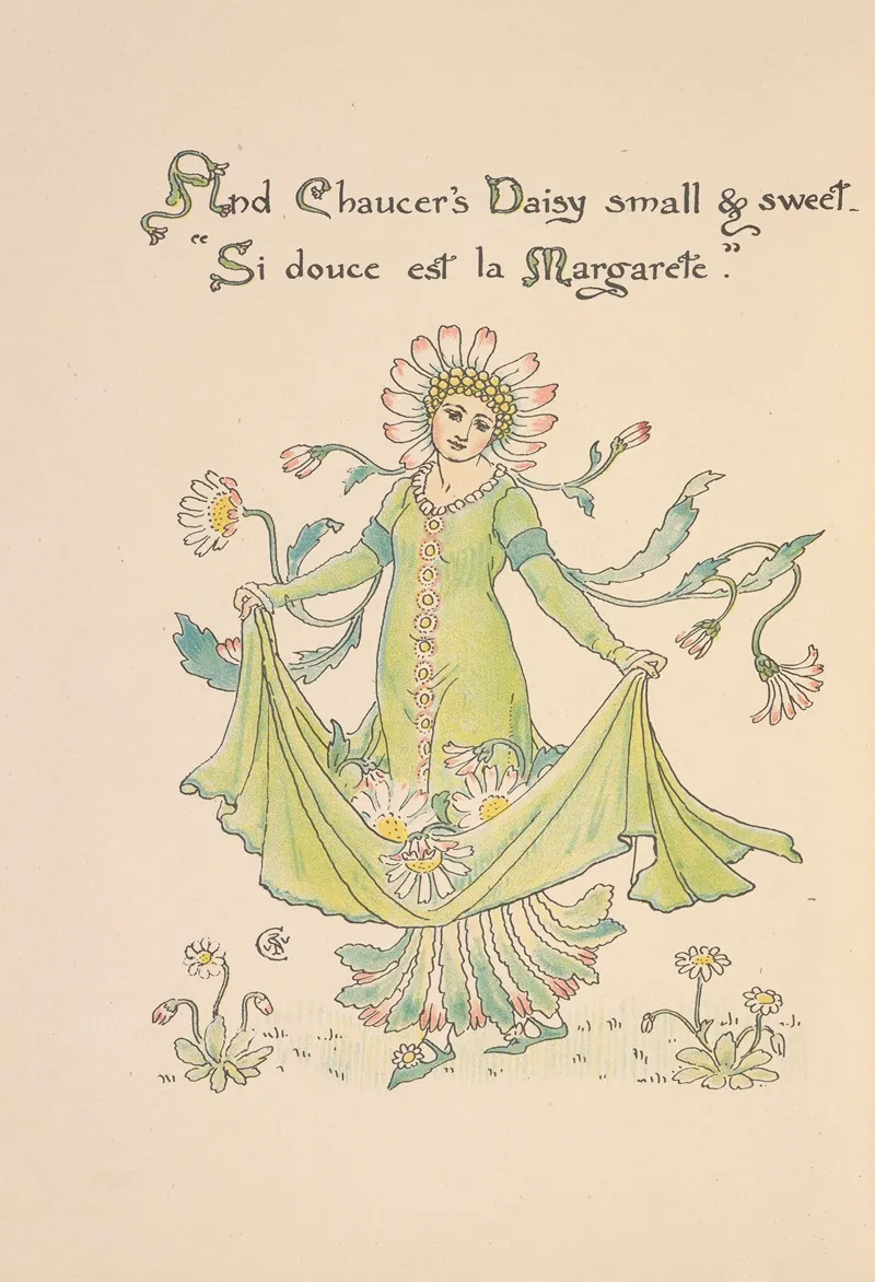 Floras Feast A Masque Of Flowers Pl 18