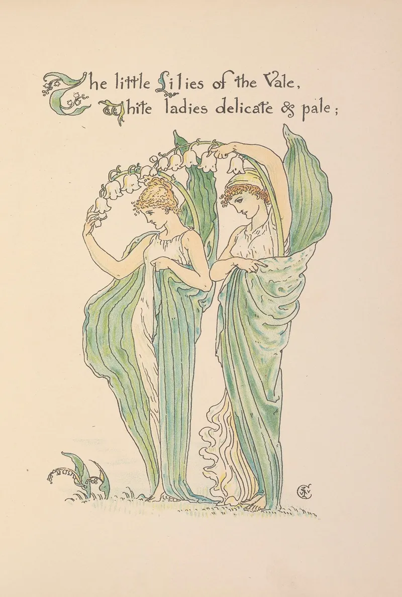 Floras Feast A Masque Of Flowers Pl 19