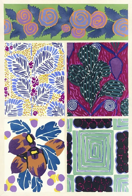 Floreal Dessins Coloris Nouveaux Pl 15