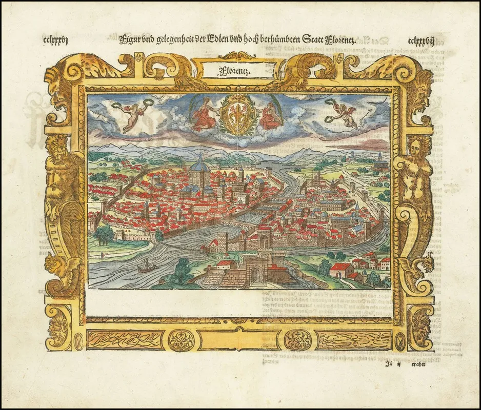 Florence 4 Wall Art by Sebastian Münster - High-Resolution Digital Print