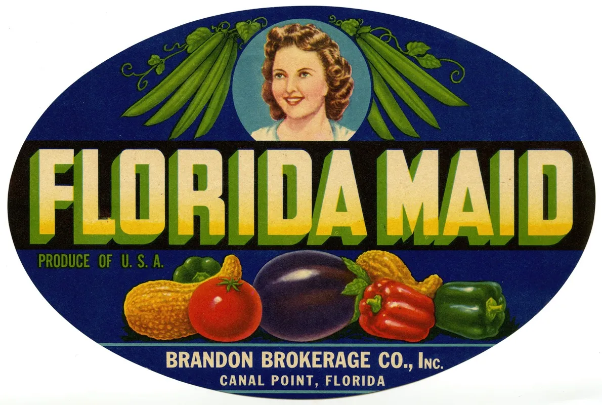 Florida Maid Produce Label