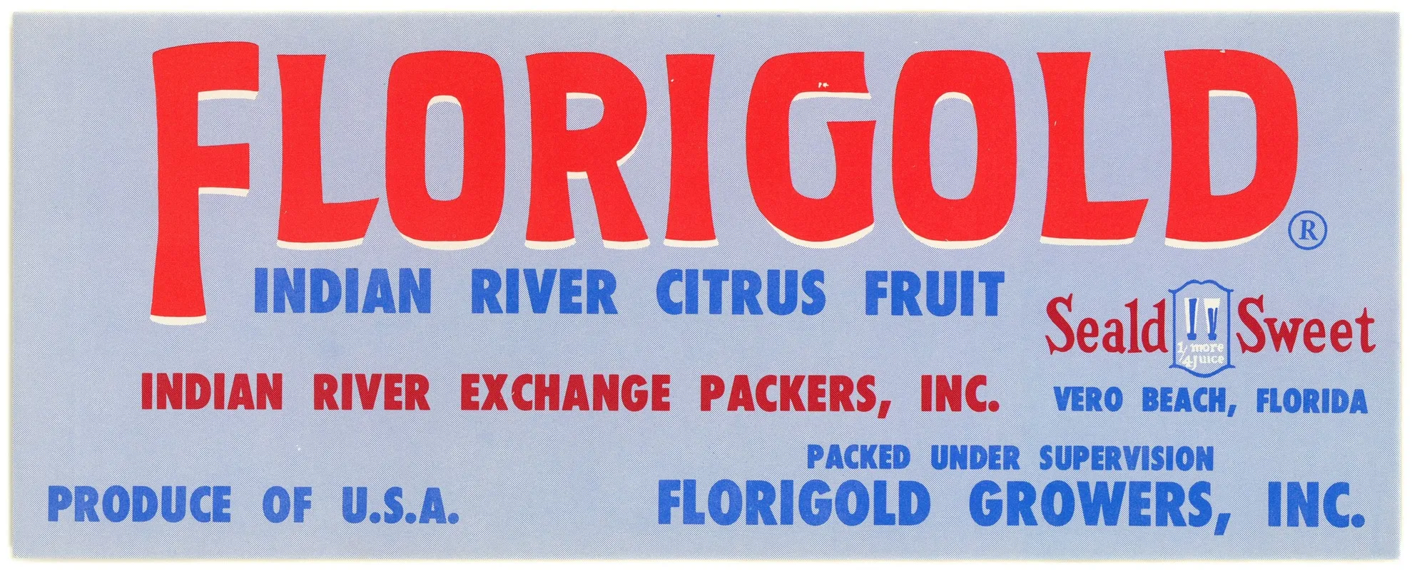 Florigold Citrus Label 3