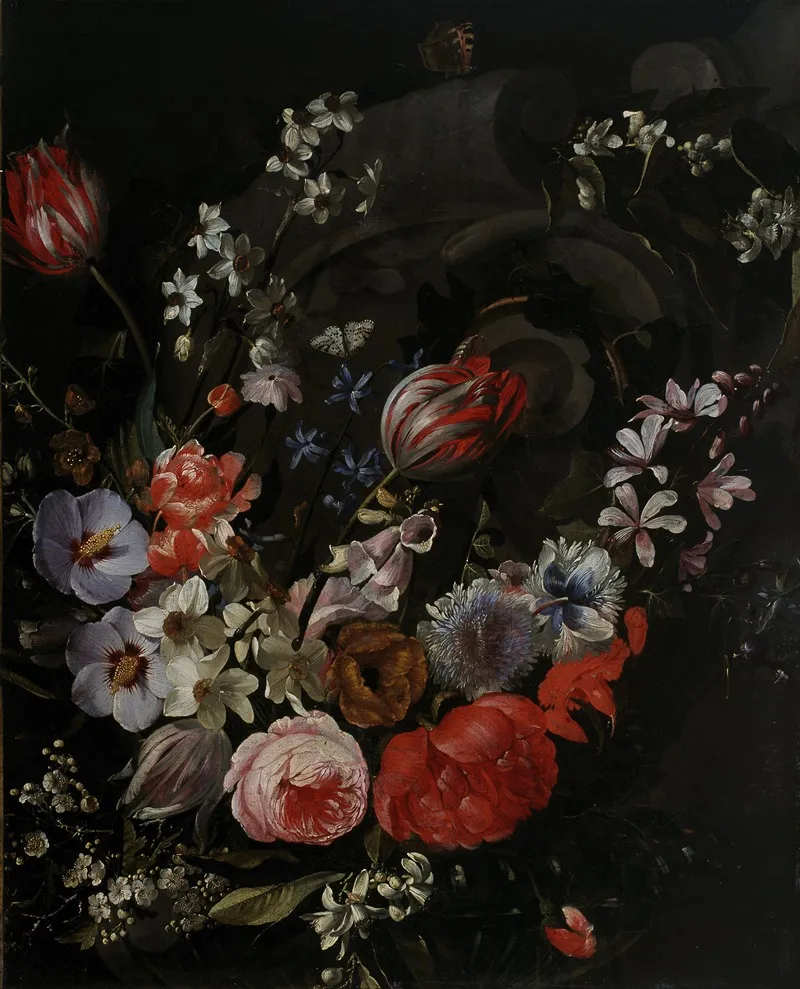 Flower Arrangement 2 Wall Art by Gaspar Peeter Verbruggen the Elder - High-Resolution Digital Print