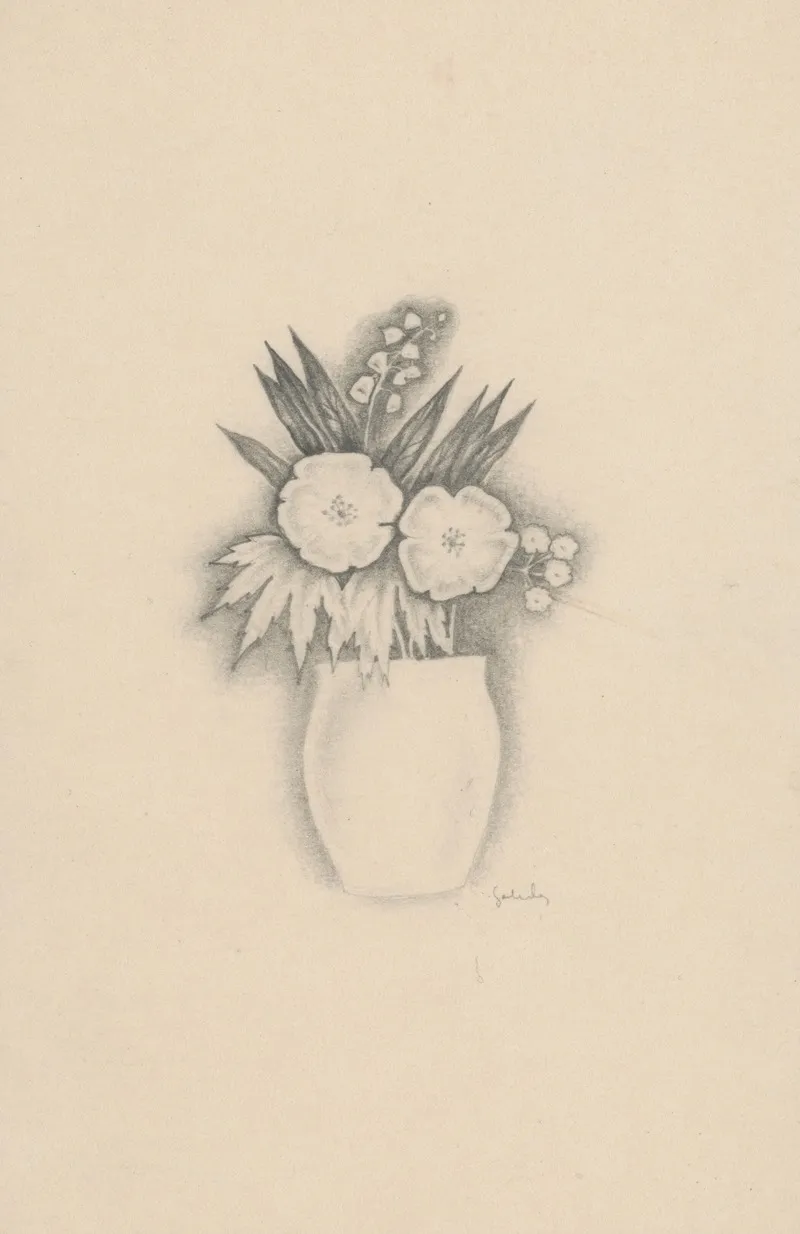 Flower Bouquet In A Vase