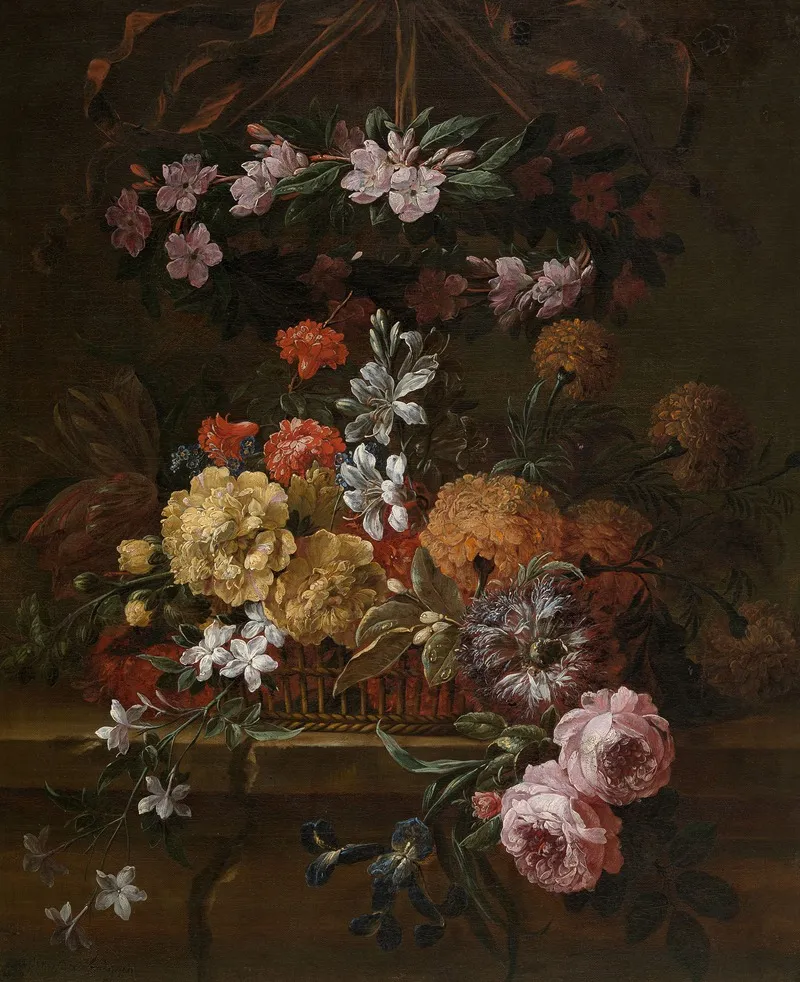 Flower Piece 5 Wall Art by Gaspar Peeter Verbruggen the Younger - High-Resolution Digital Print