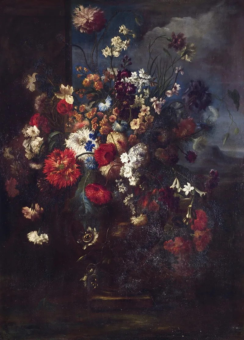 Flower Piece Wall Art by Franz Werner von Tamm - High-Resolution Digital Print
