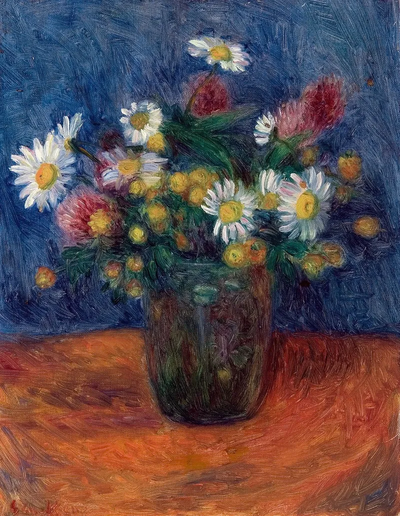 Flowers 3 Wall Art by William James Glackens - High-Resolution Digital Print
