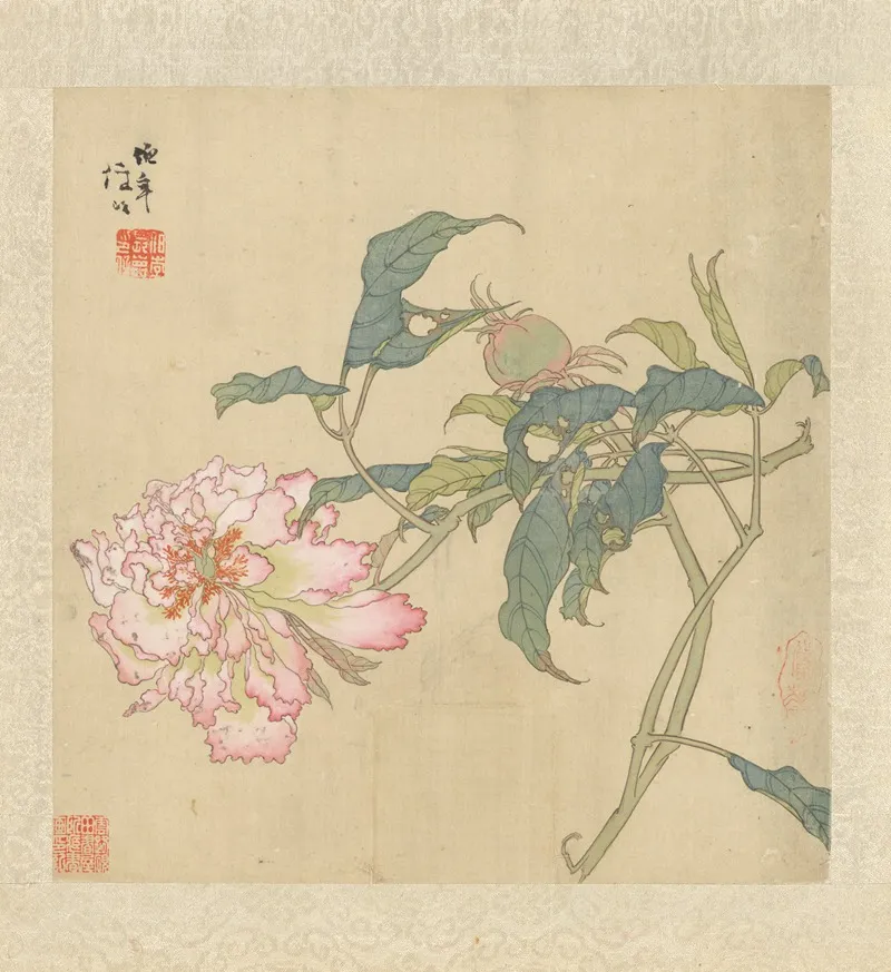 Flowers And Birds Pl 3 Wall Art by Ren Yi - High-Resolution Digital Print