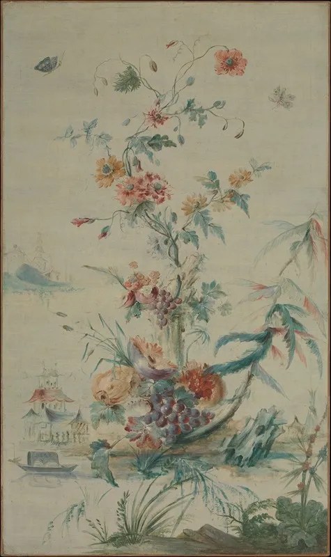 Flowers And Chinoiserie