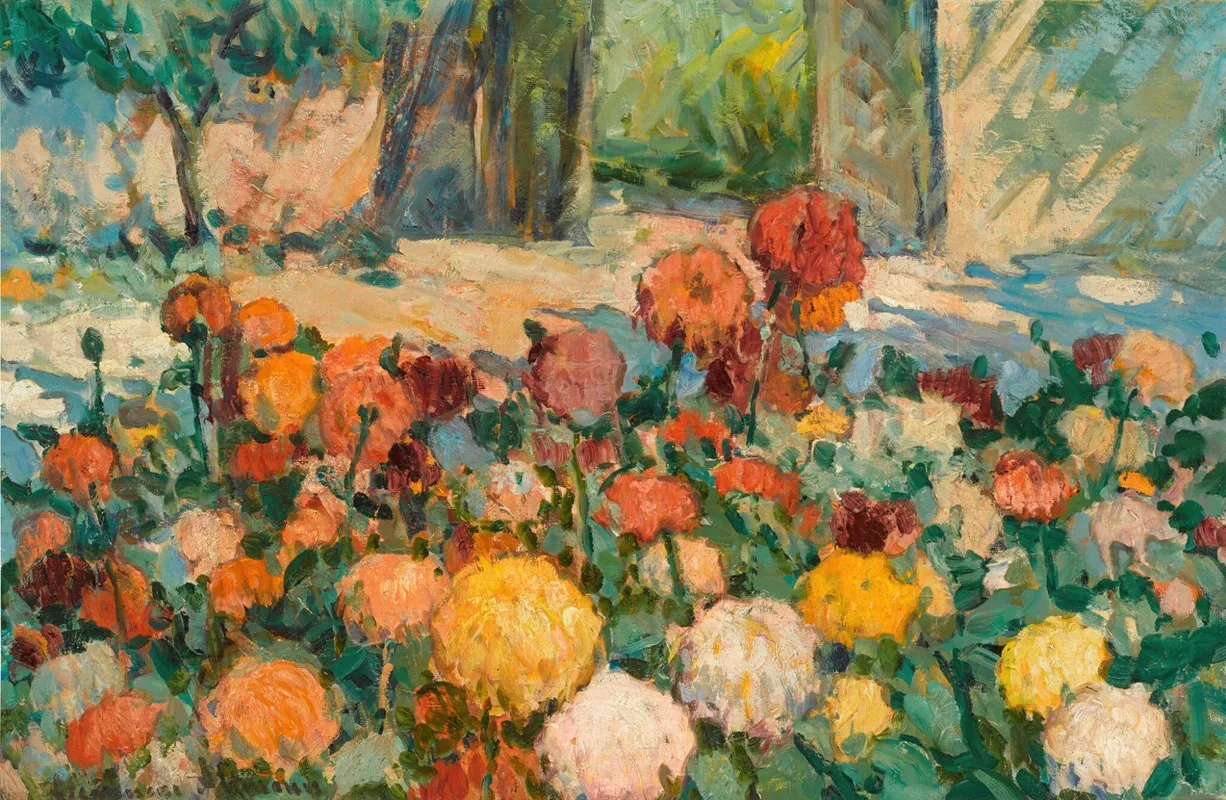 Flowers In A Park