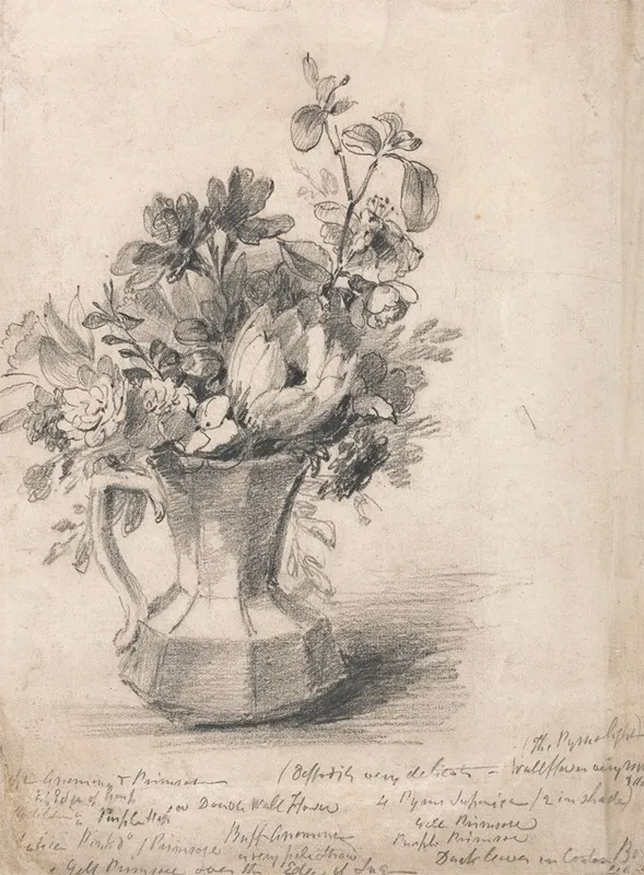 Flowers In A Pitcher