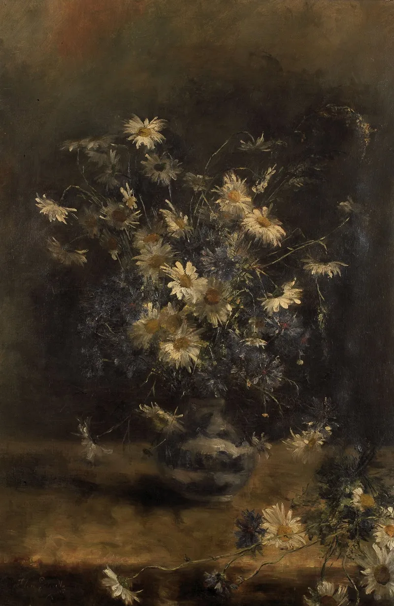 Flowers In A Vase 23 Wall Art by Flore Geleedts - High-Resolution Digital Print
