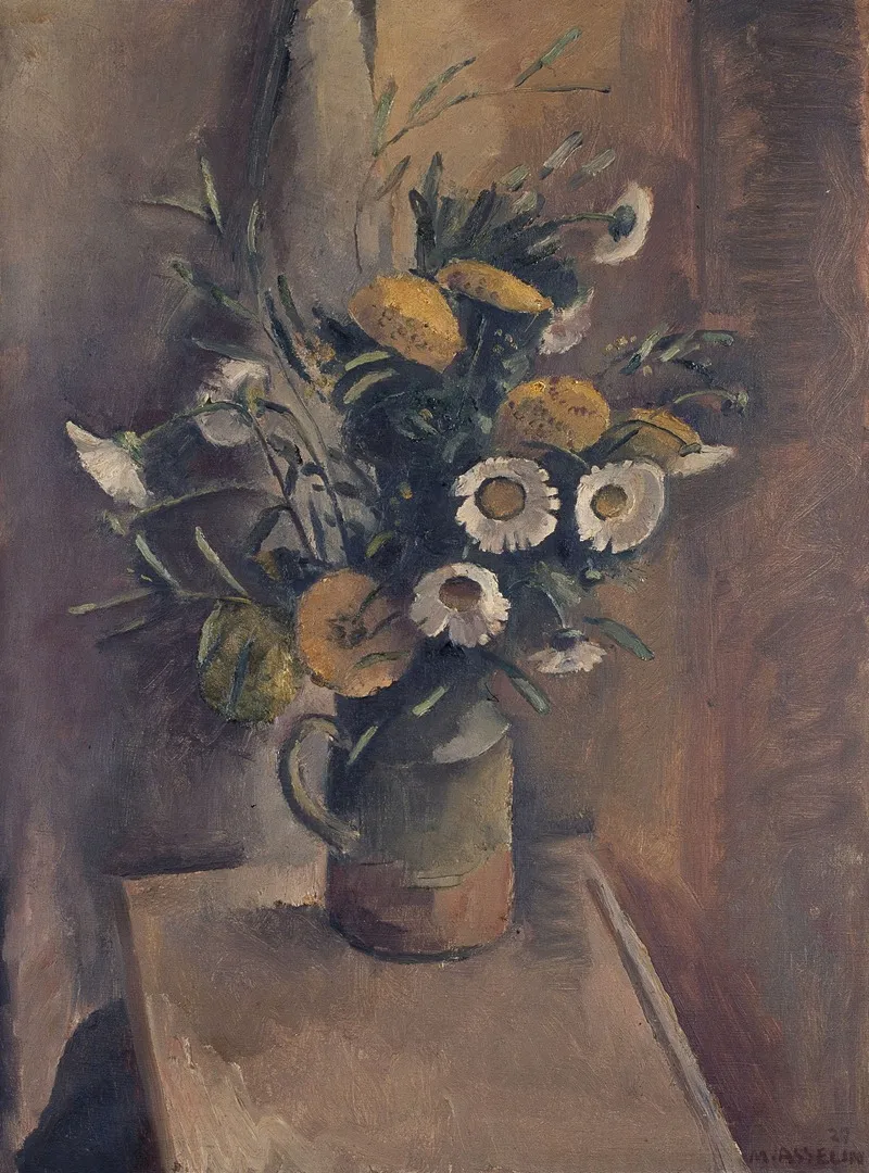 Flowers In A Vase 26 Wall Art by Maurice Asselin - High-Resolution Digital Print