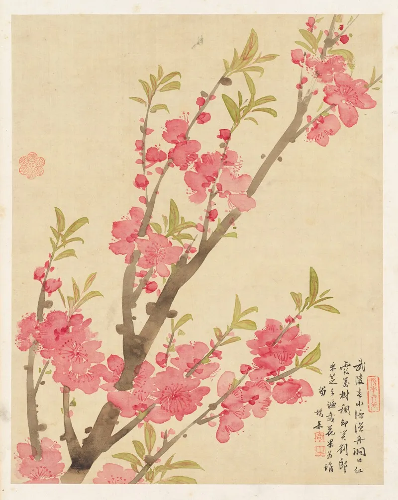 Flowers Pl 01 Wall Art by Liang Yuwei - High-Resolution Digital Print