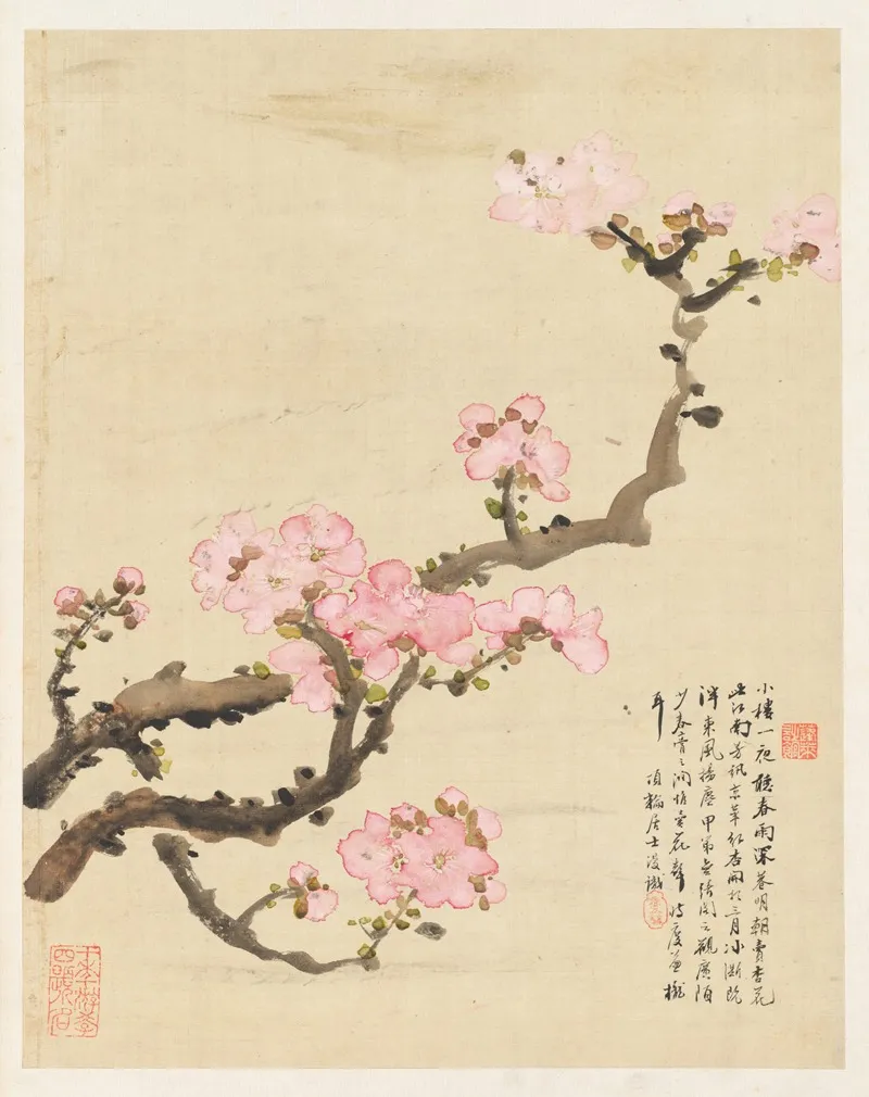 Flowers Pl 02 Wall Art by Liang Yuwei - High-Resolution Digital Print