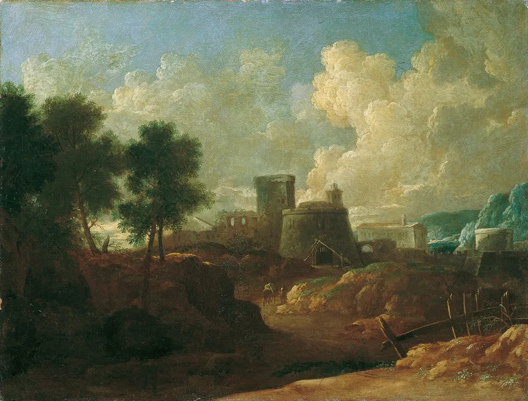 Flusslandschaft 4 Wall Art by Ignaz Flurer - High-Resolution Digital Print