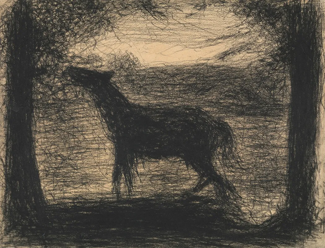 Foal Le Poulain Also Called The Colt