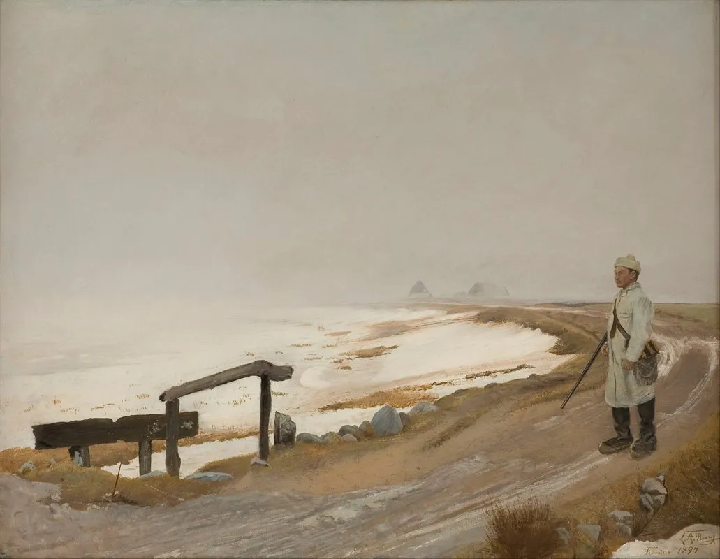 Foggy Winters Day Karrebaeksminde