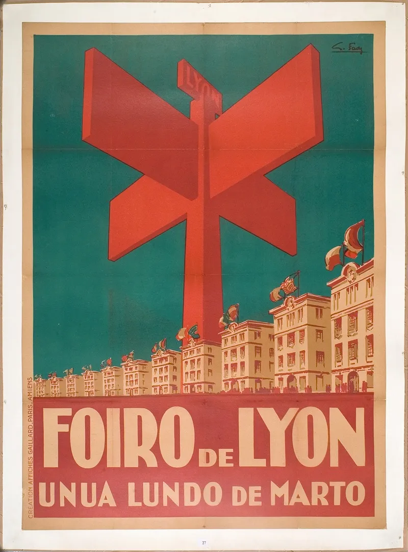 Foiro De Lyon Wall Art by Georges Favre - High-Resolution Digital Print