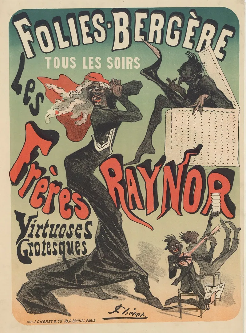 Folies Bergere Les Freres Raynor Virtuoses Grotesques