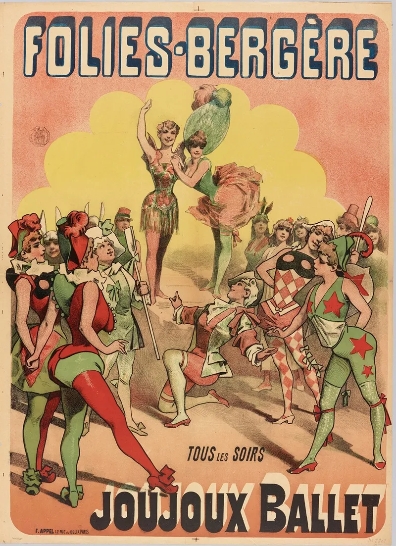 Folies Bergere Tous Les Soirs Joujoux Ballet