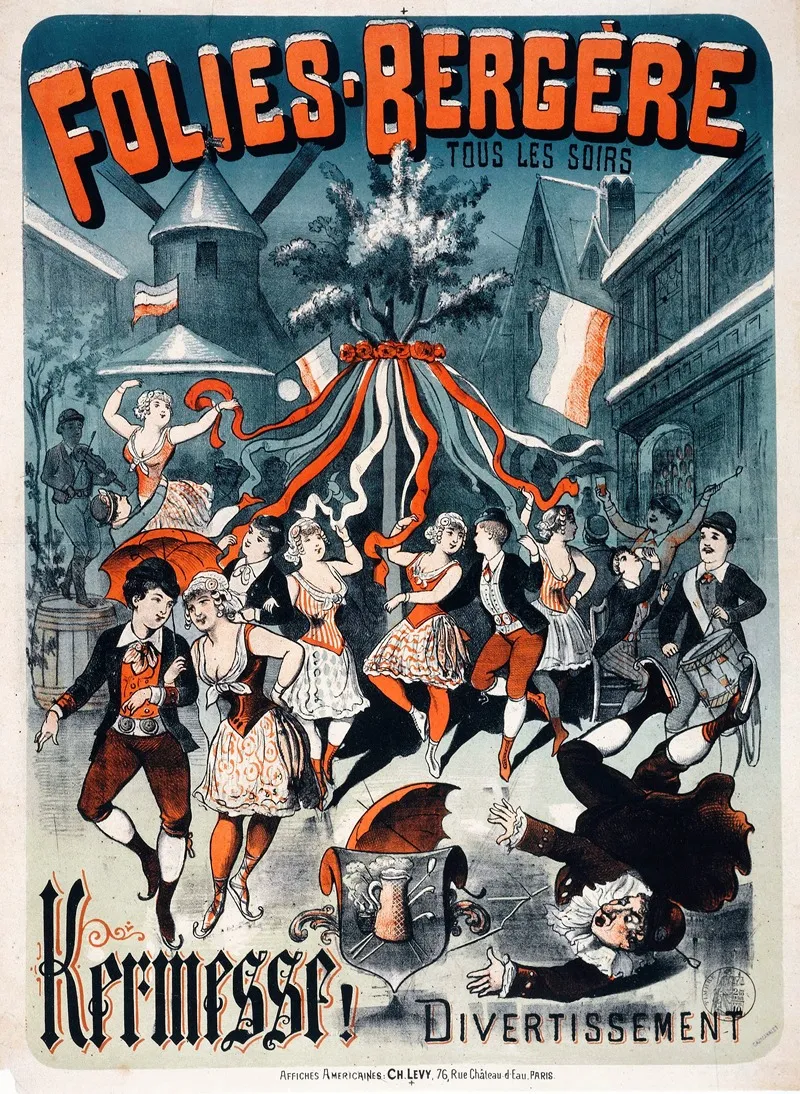 Folies Bergere Tous Les Soirs Kermesse