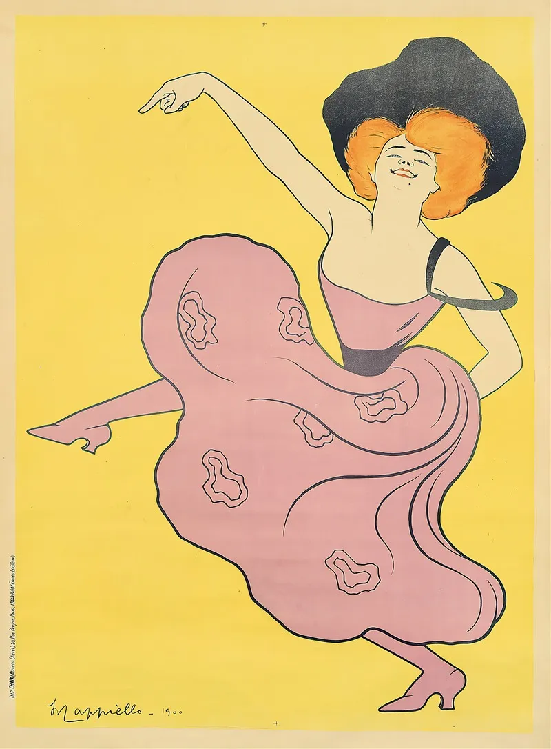 Folies Bergere Wall Art by Leonetto Cappiello - High-Resolution Digital Print