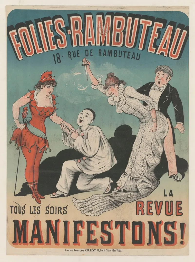 Folies Rambuteau La Revue Manifestons