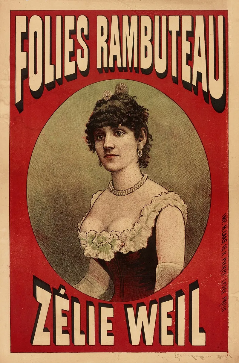 Folies Rambuteau Zelie Weil Wall Art by Imp. H. Laas - High-Resolution Digital Print