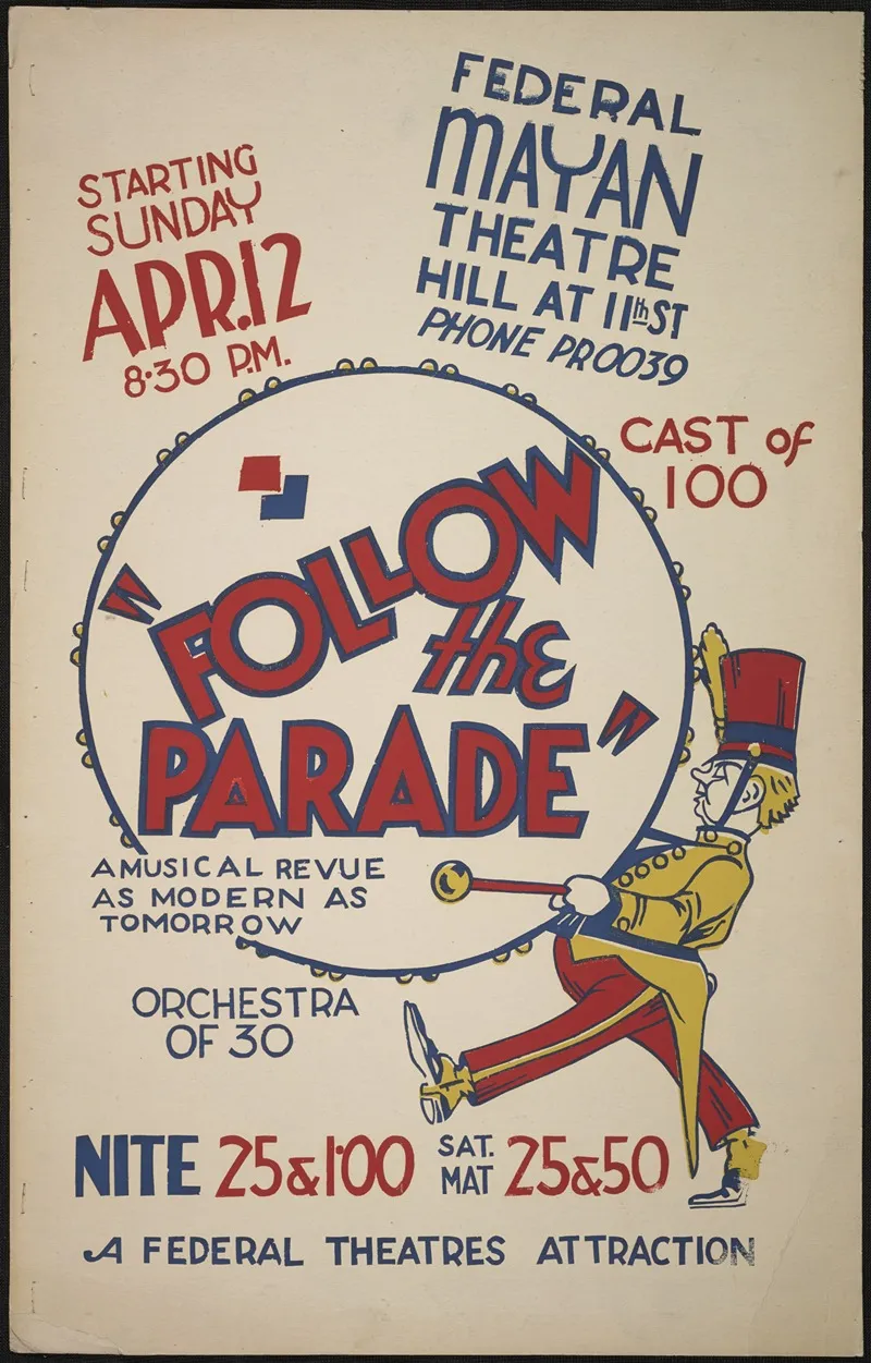 Follow The Parade 2 Wall Art by Anonymous - High-Resolution Digital Print