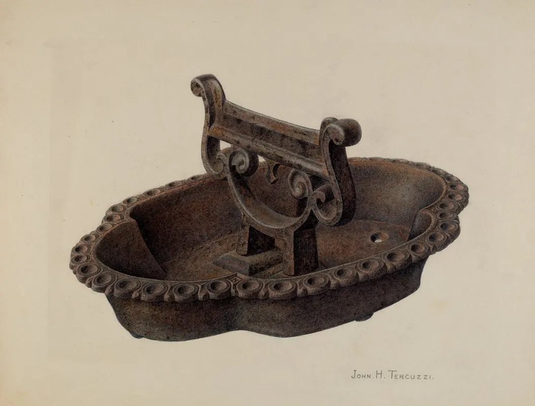 Foot Scraper And Tray
