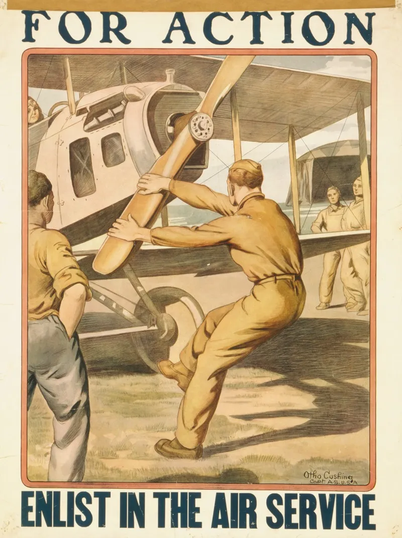For Action Enlist In The Air Service