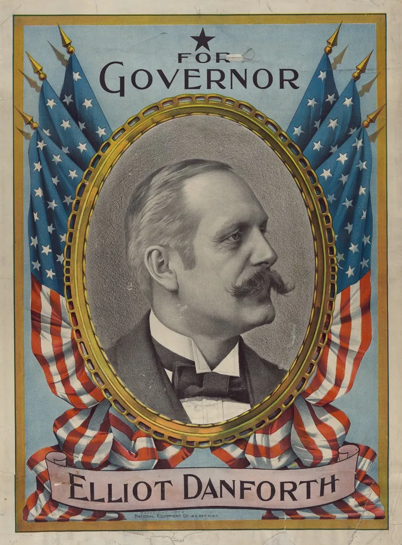 For Governor Elliot Danforth Wall Art by Nation Equipment Co. - High-Resolution Digital Print