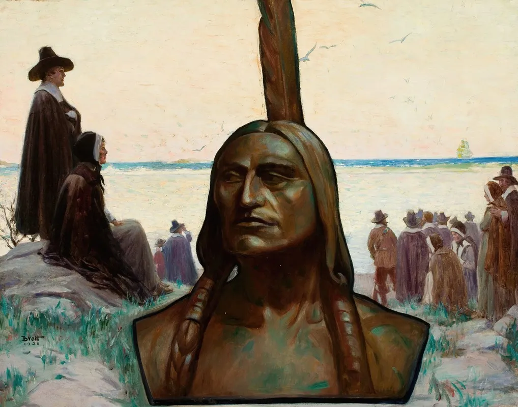 Forefathers Wall Art by Harold Brett - High-Resolution Digital Print