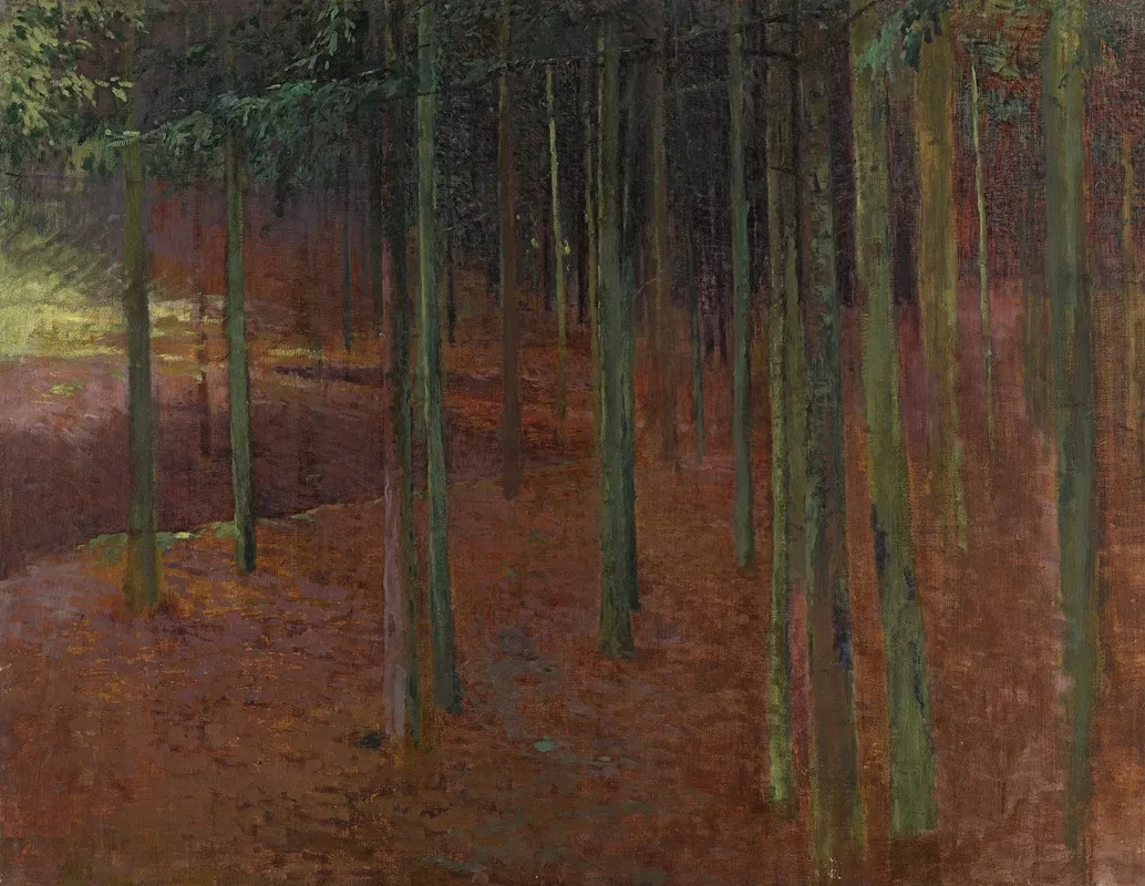Forest 12 Wall Art by Antonín Slavíček - High-Resolution Digital Print