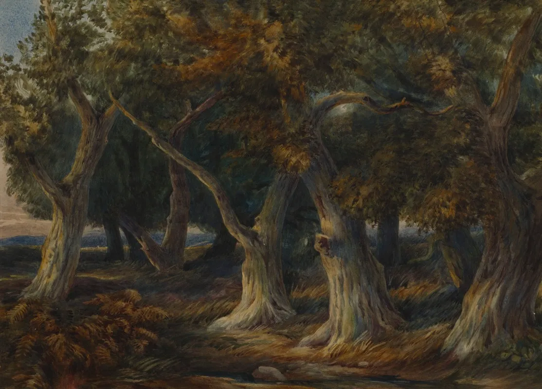 Forest 22 Wall Art by William Frederick Witherington - High-Resolution Digital Print