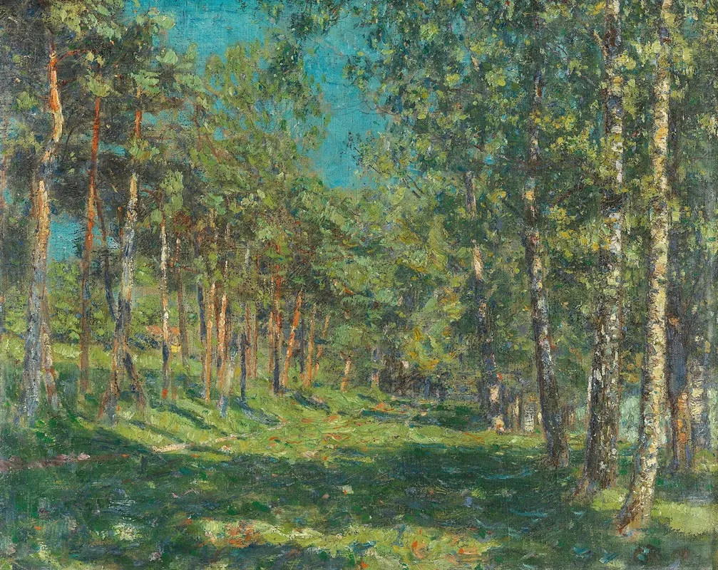 Forest 9 Wall Art by Christian Rohlfs - High-Resolution Digital Print