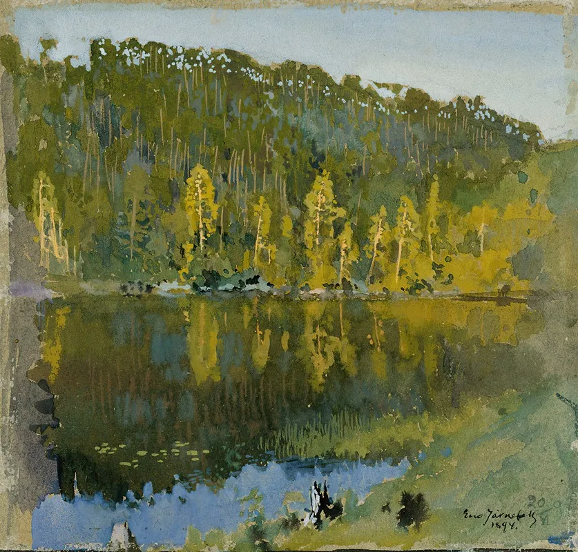 Forest Pond Landscape Study